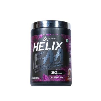 Helix Eaa Advance Amino Acid Formula, Increase Strength And Eaa Powder | 30 Servings | Cola Soda | 300 Gms